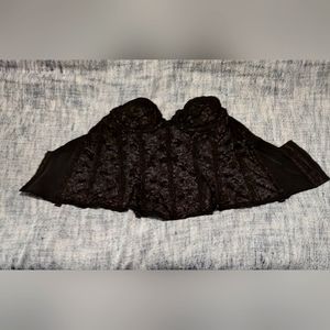 Black Carnival Lace Corset Size 32B